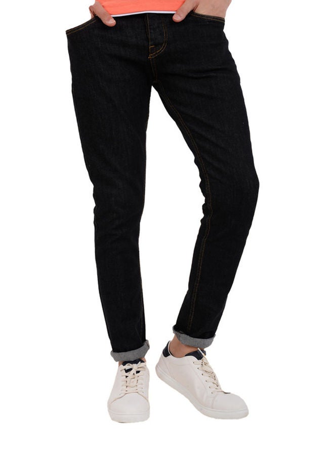 WHITE RABBIT White Rabbit Slim Fit Heather Black Jeans - Image 1