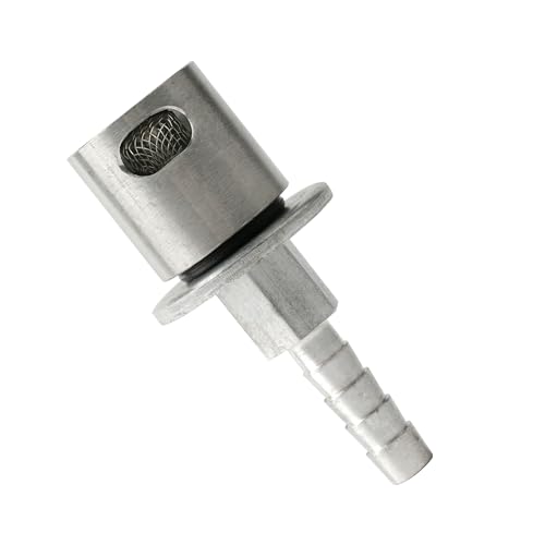 Jetuplusllc Fuel Tank Remote Mount Vent Valve Roll Over Valve External Rollover Check Valve 5/16 Hose Barb Fitting 19-174 - Image 1