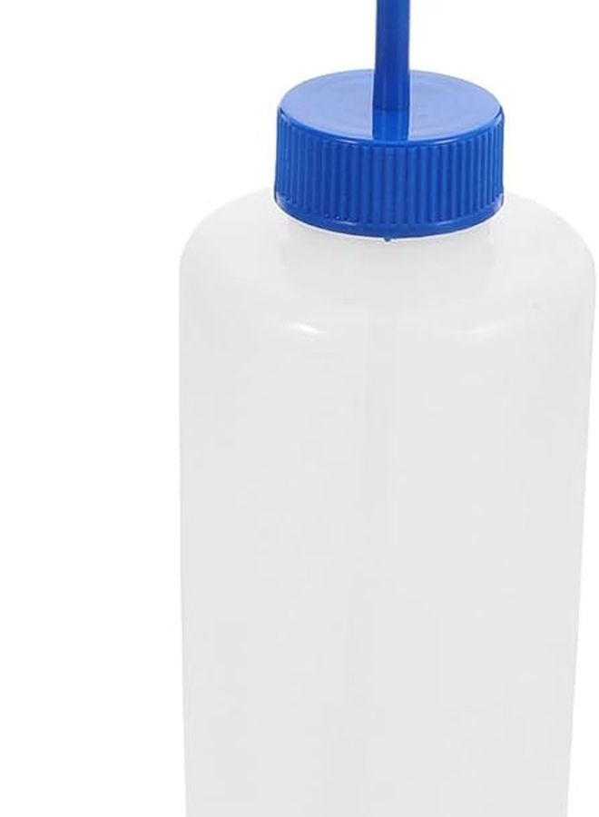 Transparent Wide Mouth Squeeze Bottle Leakproof for Tattoo Eyelash Cleaning Plant Watering - Image 1