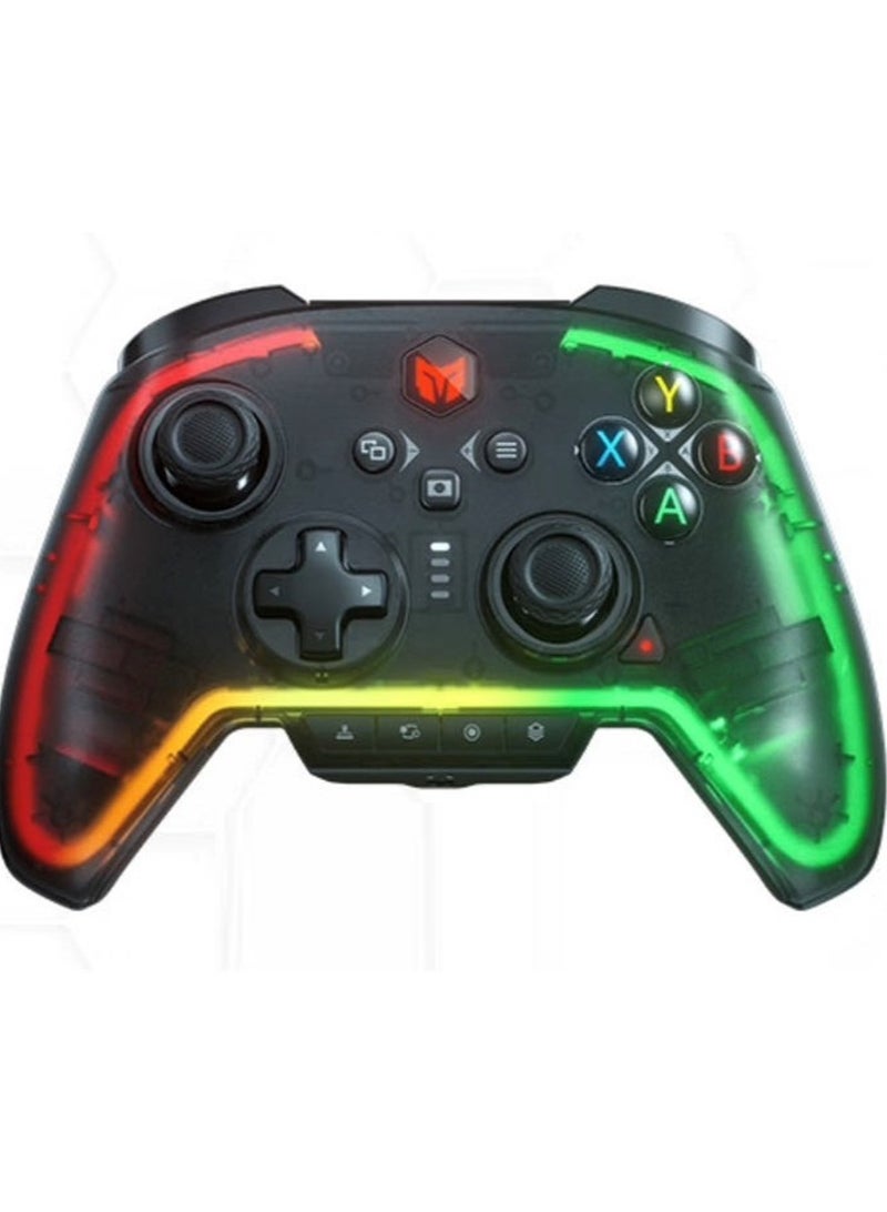 BIGBIG WON Classic Gamepad BIGBIGWON Rainbow 2 Pro Wireless Gaming Controller for Switch / PC / Android / iOS with Hall Effect Trigger, 0 Deadzone Joystick, 1000mAh Battery, 1000Hz Polling Rate, 12-bit AXIS-RESOLUTION, 8-Way Mechanical D-pad, 4 Large Extra Buttons - Image 3