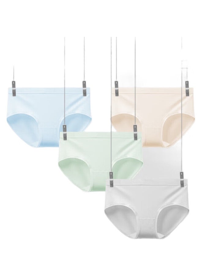 JOAE [Ultra Soft Series] Women'S Underwear, Pure Cotton, Antibacterial Crotch, Seamless, Mid-Rise, Plus Size, Young Women'S Triangle Panties, Xl - Image 2