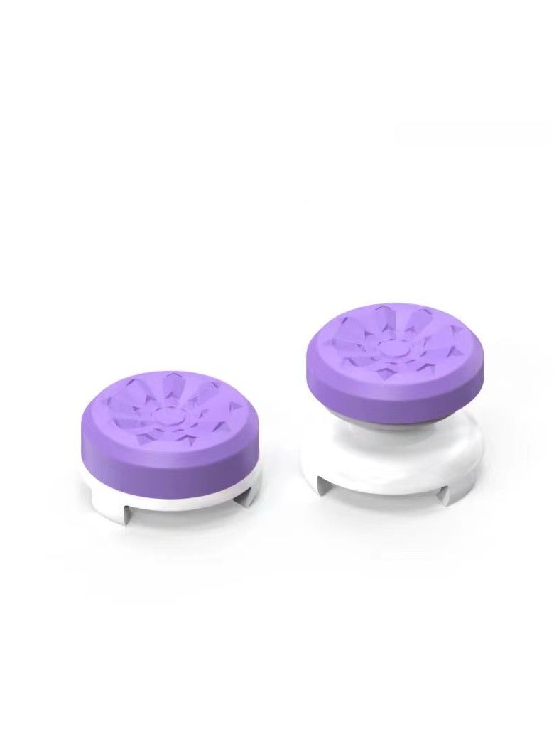 KontrolFreek FPS Freek Galaxy Purple for PlayStation 4 (PS4) and PlayStation 5 (PS5) |Performance Thumbstick |1 High Rise, 1 Middle Rise |Purple  - Image 1