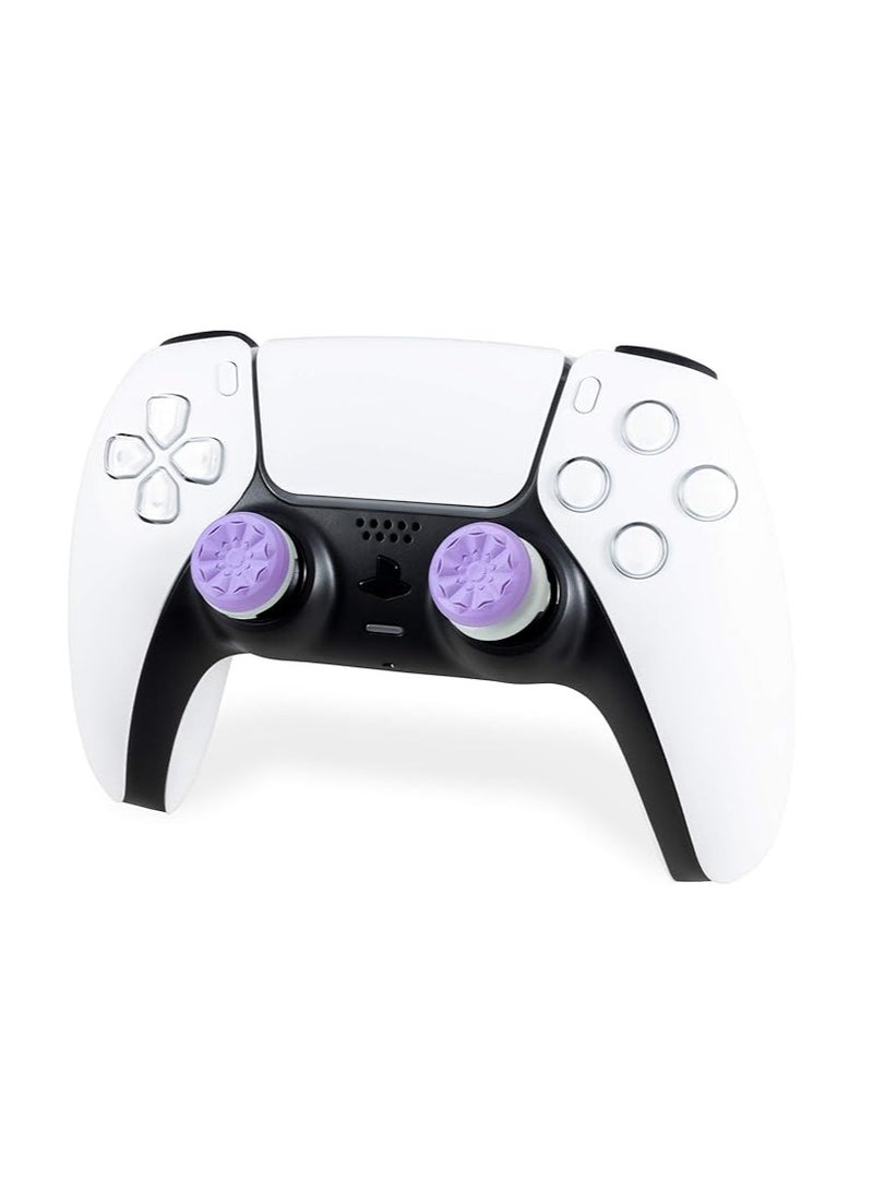 KontrolFreek FPS Freek Galaxy Purple for PlayStation 4 (PS4) and PlayStation 5 (PS5) |Performance Thumbstick |1 High Rise, 1 Middle Rise |Purple  - Image 2