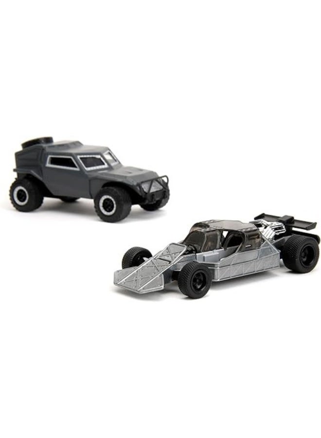 JADA مجموعة سيارات نموذجية من جادا فاست آند فيوريوس Flip Car و Deckard's Fast attack Buggy Wave 3 (1:32، 13 سم) - Image 3