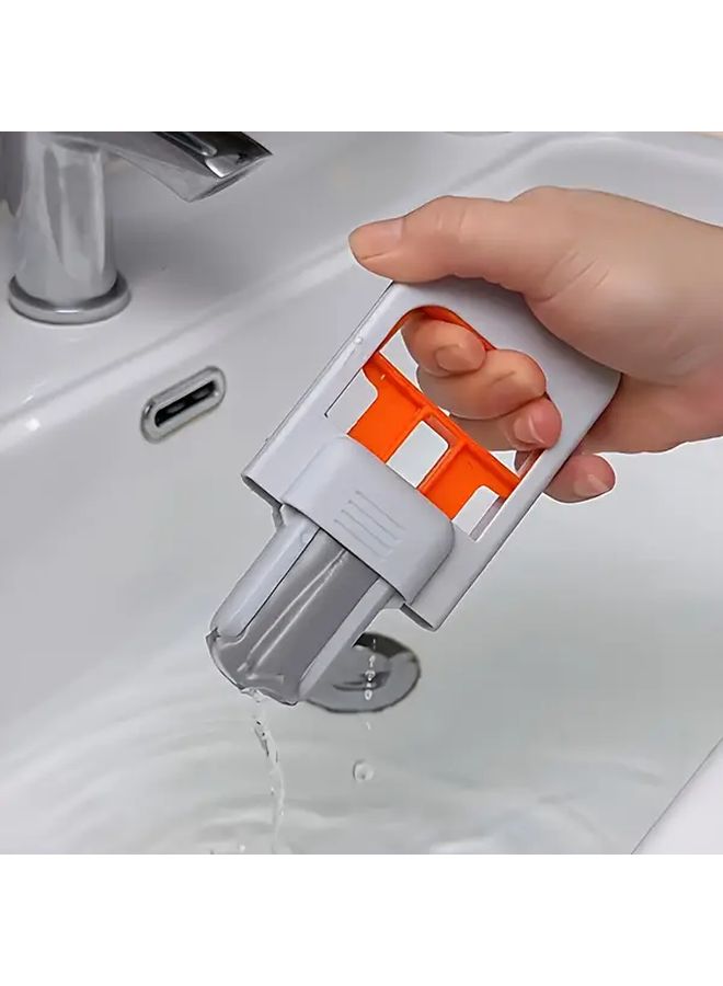 Retractable Mini Mop 2-in-1 Wet Dry Cleaning Tool Washable Pads 1pc - Image 5