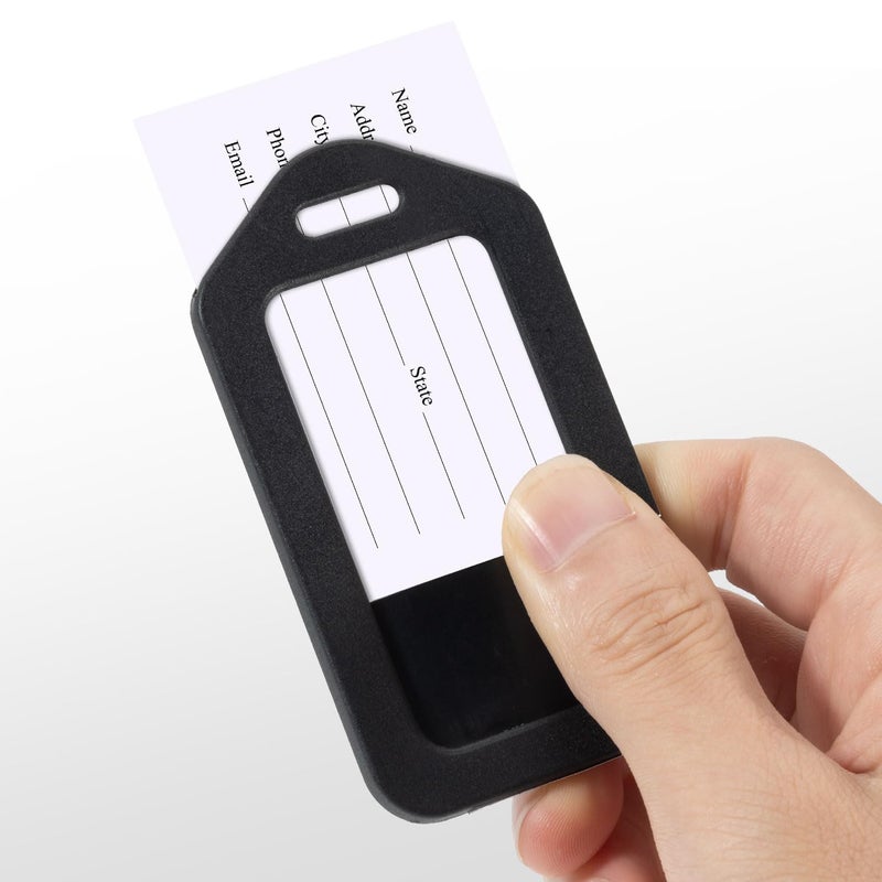 Sodsay 10 Pack Luggage Tag Bright Luggage Tags for Suitcases Bag Tags Name Tags for Kids Travel Accessories Must Haves by Sodsay (Colorful) - Image 4