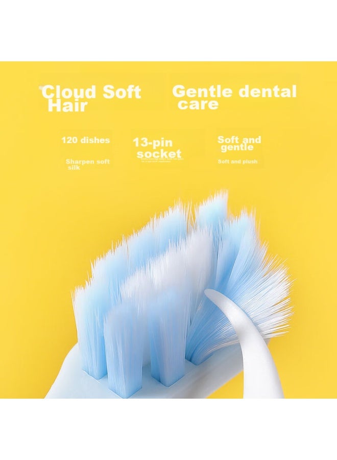 Cookss Children's Toothbrush For Ages 3-6 Ultra-soft Bristles Gum Protection Oral Cleaning Baby Training Toothbrush - Image 4