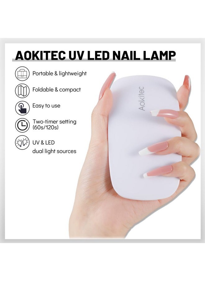 Uv Led Nail Lamp Uv Light For Nails Portable Led Nail Dryer For Curing All Kinds Of Uv Nail Gels Nail Glue Gel Nail Polish Small But High Efficient For Salon Use Home Diy White - pzsku/Z525A3D90D7158E7BDE09Z/45/_/1719251591/2c13e669-bdbc-4a98-b591-30a7d3e4de84