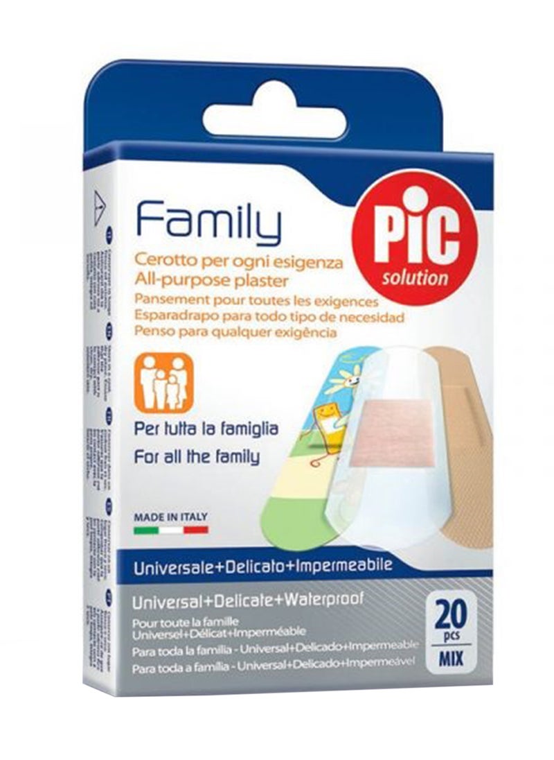 PIC Pic A.B Family Plaster Medium 20'S 