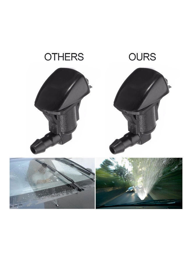 NIBEMINENT 2-Piece Front Windshield Washer Nozzle Set - Image 5