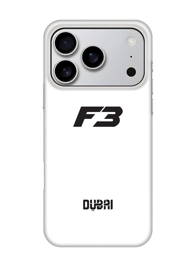 Stylizedd For iPhone 17 Pro,Case, [Compatible with MagSafe] Magnetic cover Slim fit Protection Matte, -  Faz3 Dubai White