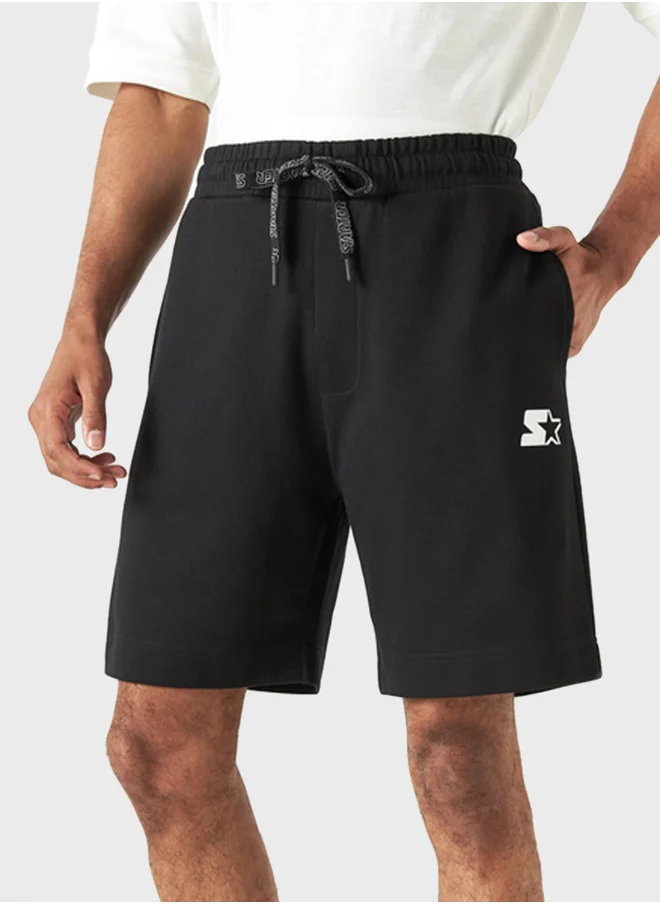 ستارتر Drawstring Logo Printed Shorts