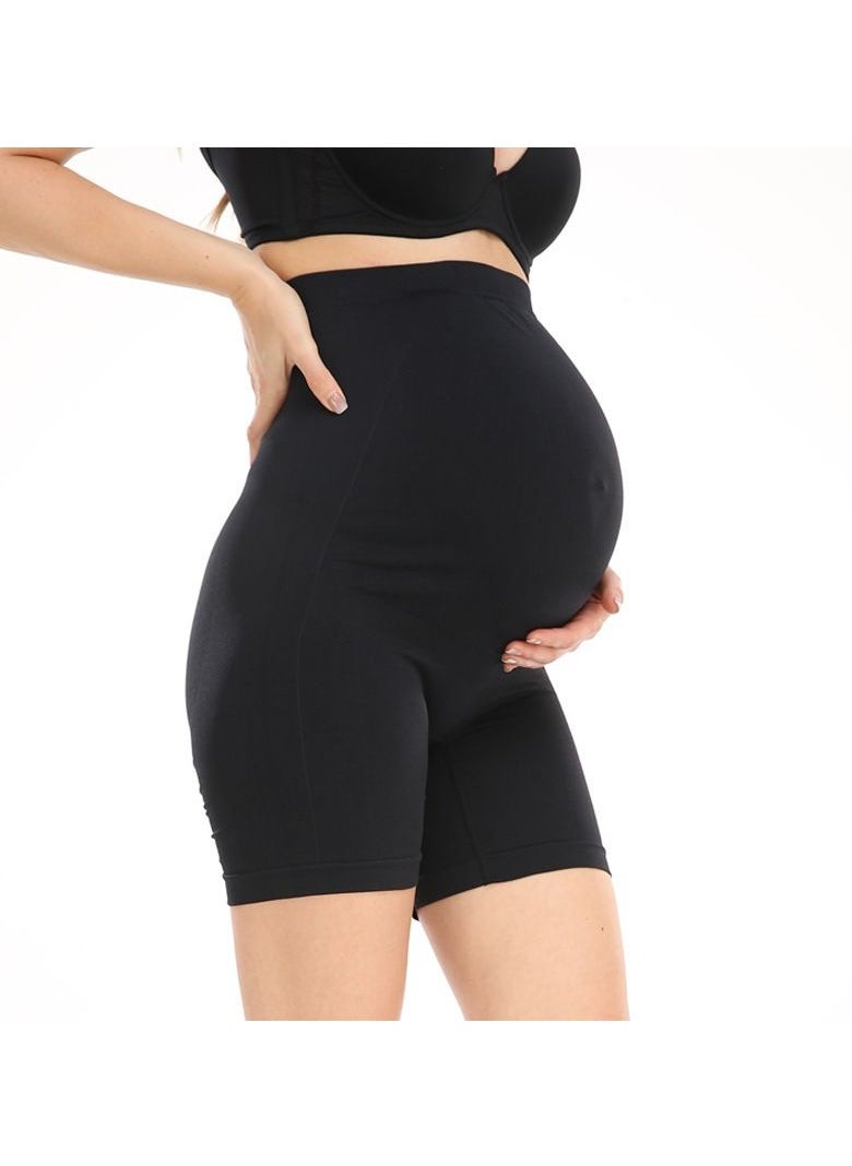 Generic - Maternity shorts over belly pregnancy cycling shorts sports yoga sports maternity pants pajamas 2-piece set - Image 1