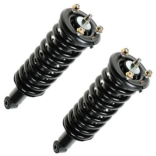 TRQ مجموعة تجميع دعامة الواجهة ونابض الملف الجانبي للسائق والراكب متوافقة مع 05-12 نيسان باثفايندر 05-15 إكستيرا 09-12 سوزوكي إكواتور - Image 3