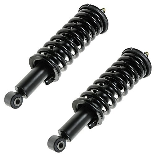 TRQ مجموعة تجميع دعامة الواجهة ونابض الملف الجانبي للسائق والراكب متوافقة مع 05-12 نيسان باثفايندر 05-15 إكستيرا 09-12 سوزوكي إكواتور - Image 4