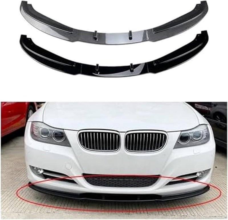 Wivplex Front Bumper Lip Spoiler for BMW 3 Series E90 E91 - Image 2