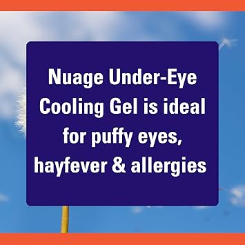 Nuage Under Eye Cooling Gel Ideal for Puffy Eyes Hayfever Allergies Hydrates Infused with Vitamin E 15ml - Image 3