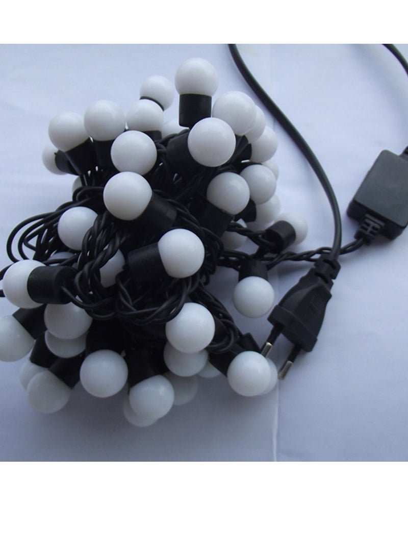 PAMEER - LED String Lights 5.5m 40 LED Multicolored Globe String Lights Plug Power LED Ball Lights RGB Fairy String Lights for Christmas Ramadan EID Diwali Wedding Home Birthday Party Decoration String Light - Image 1
