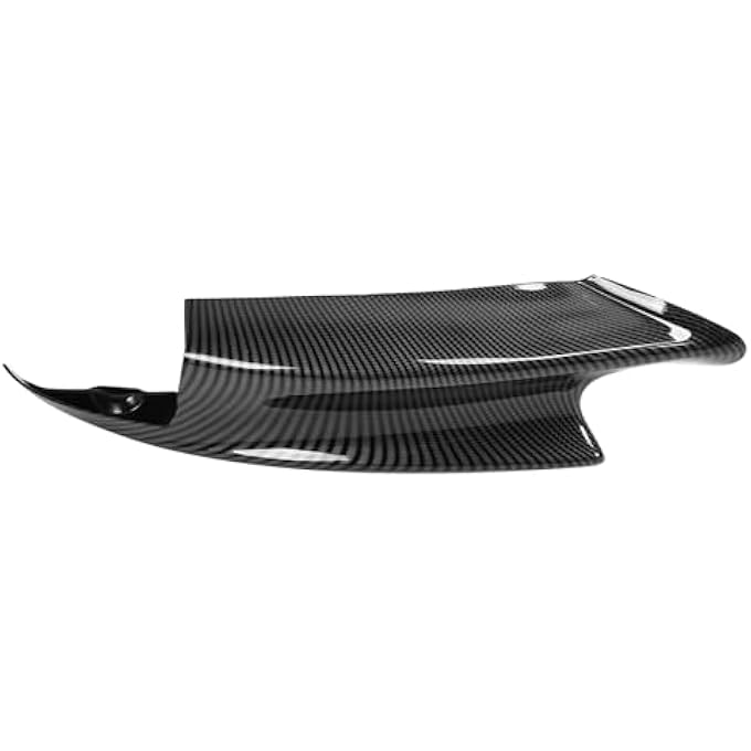 Eacam Front Bumper Deflector Efficiently Protective Lip for E90 E92 E93 M3 0712, 2x E90 M3 Sedan Fit for Outdoor Enthusiasts (Carbon Fiber Look) - Image 2