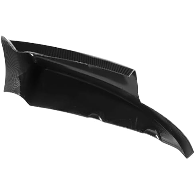 Eacam Front Bumper Deflector Efficiently Protective Lip for E90 E92 E93 M3 0712, 2x E90 M3 Sedan Fit for Outdoor Enthusiasts (Carbon Fiber Look) - Image 4