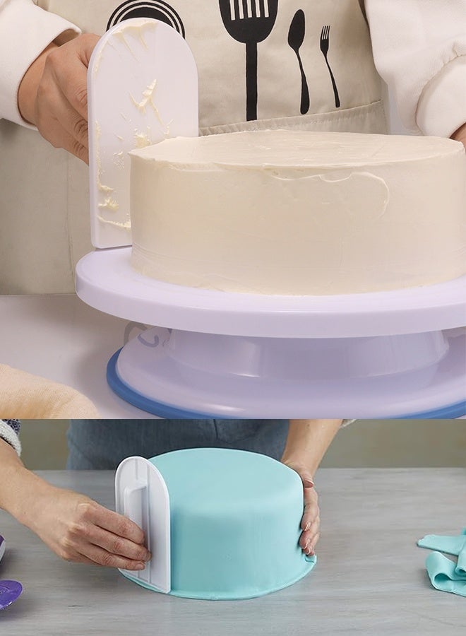 KANGLI 1 Pcs Easy-Glide Fondant Smoother White 5.3x3.14inch - Image 2