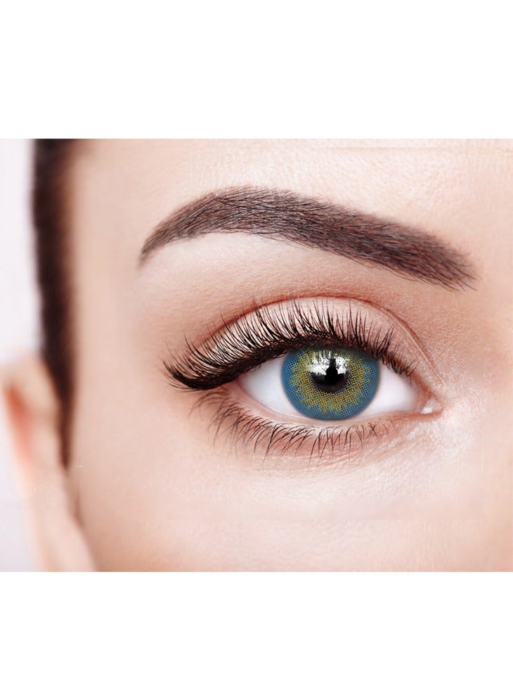 تشوميل عدسات لاصقة زرقاء لمدة ستة أشهر —— عدستان - Image 1