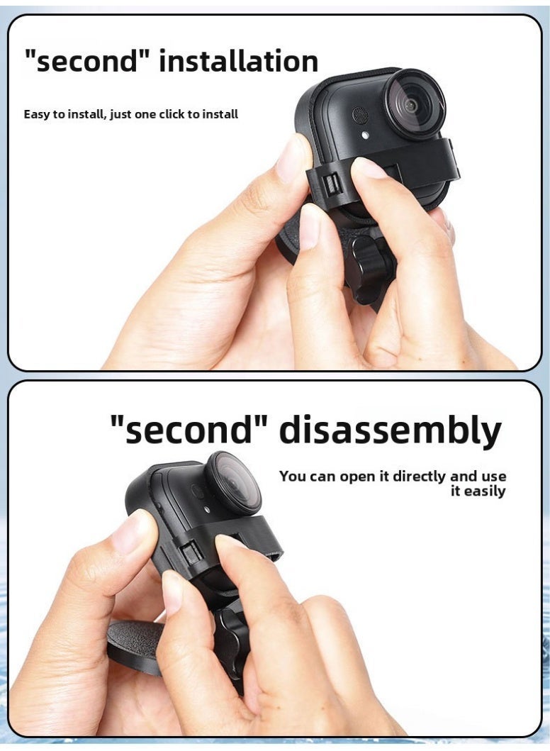 For Insta360 Go Ultra Magnetic Camera Base - Multifunction Magnetic Desktop Mount for Stable Action Camera Shooting - Image 3