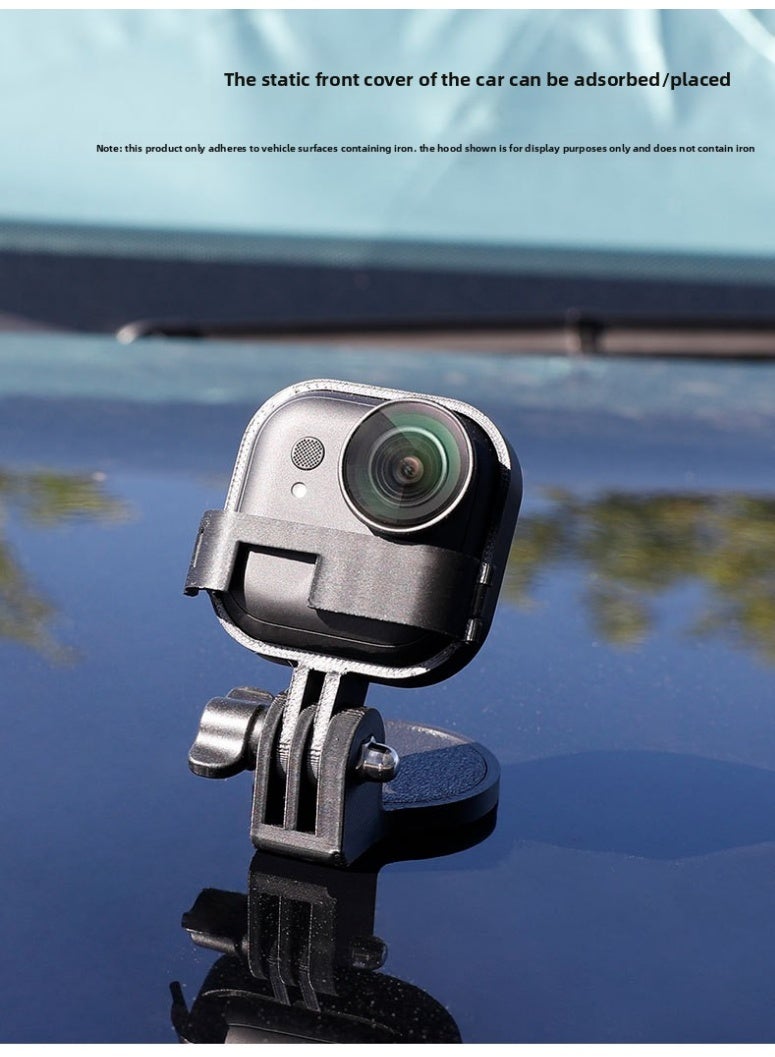 For Insta360 Go Ultra Magnetic Camera Base - Multifunction Magnetic Desktop Mount for Stable Action Camera Shooting - Image 4