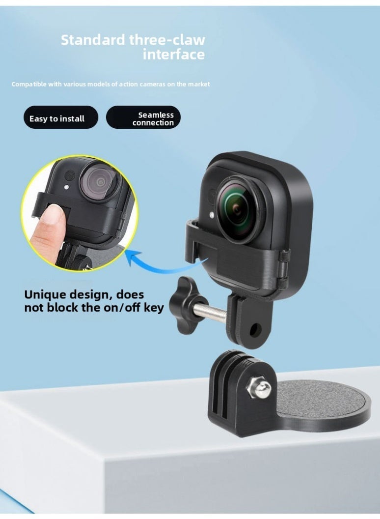 For Insta360 Go Ultra Magnetic Camera Base - Multifunction Magnetic Desktop Mount for Stable Action Camera Shooting - Image 5