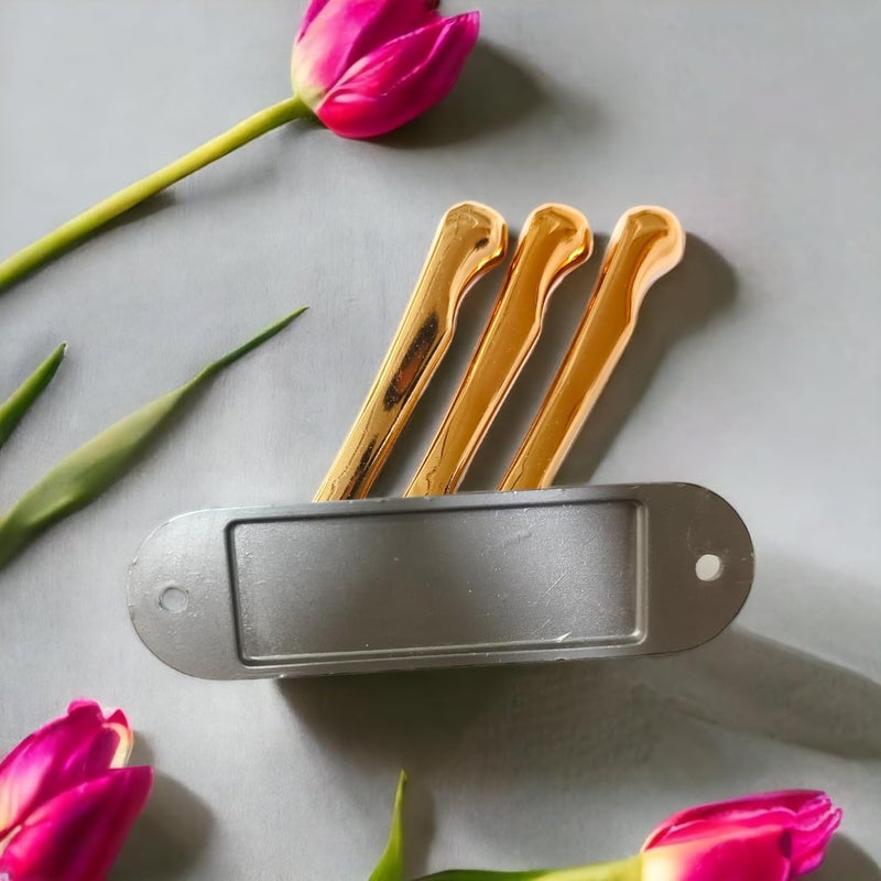 VICTAC Flexible 3 Pin Rose GoldGrey Roatating Hook Bathroom Cloth Hanger Wall Hook Movable Robe Hook for Hanging KeysClothesTowel Swivel Towel Hook Pack of 1 pcs - Image 4