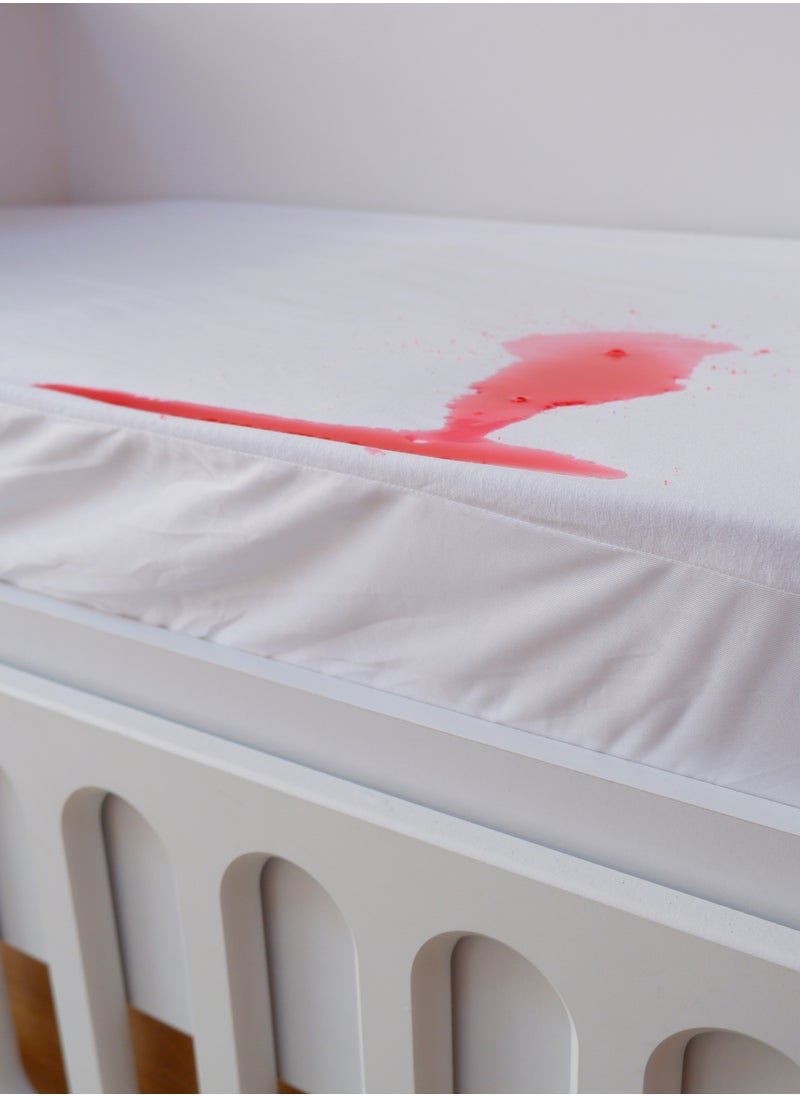 FUN MOMENT Baby Bed Mattress Protector 120x60cm  - Image 5