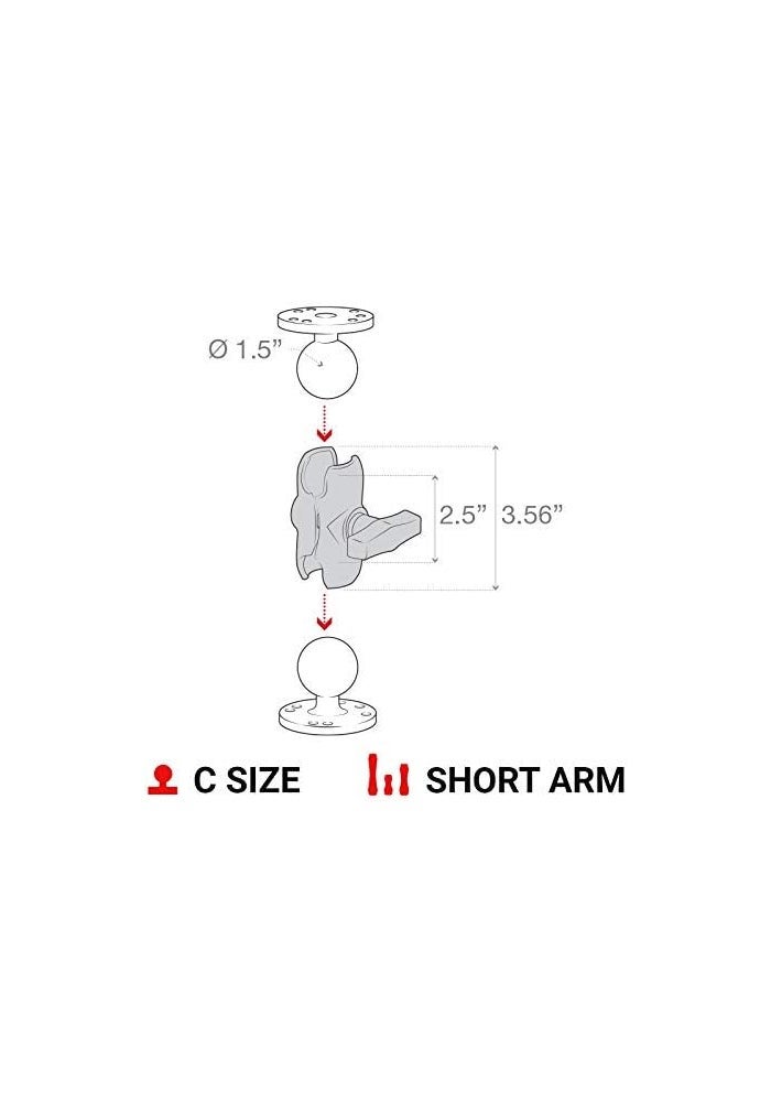 RAM MOUNTS -201 mounting kit - Image 4