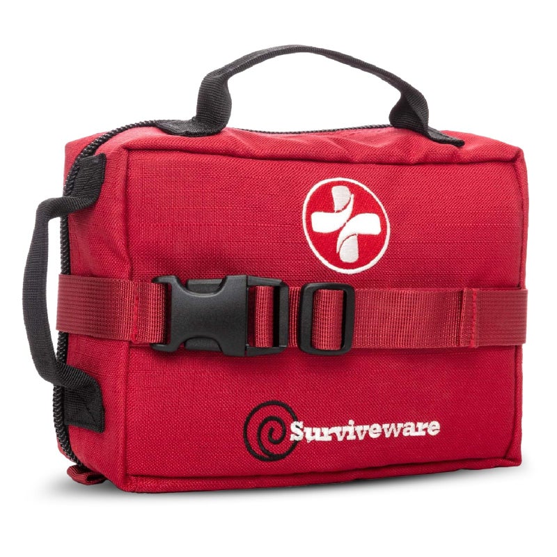 Surviveware 119 Pcs Comprehensive Premium Survival First Aid Kit - Medical Emergency Kit for Travel Camping Gear, Home Essentials & Outdoor Emergencies - Survival Kit - Image 2