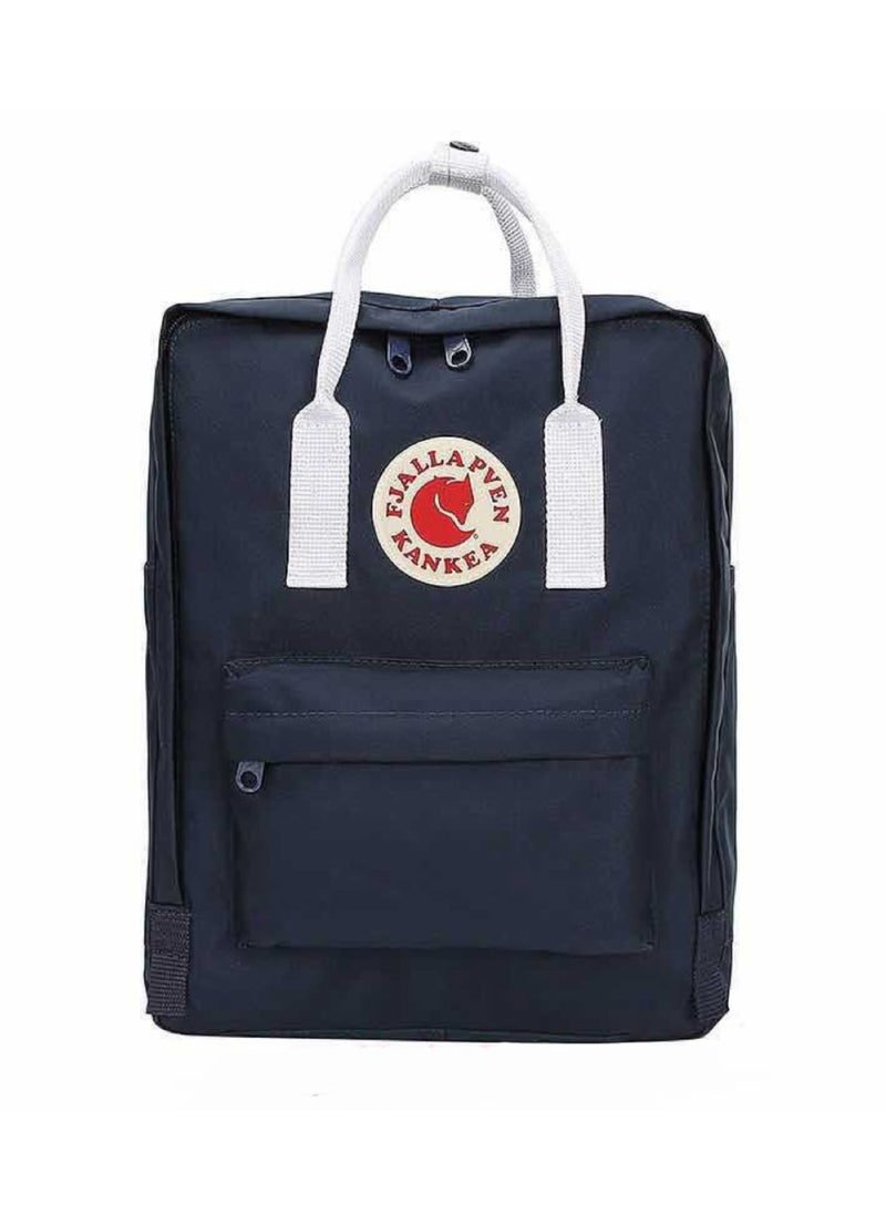 Fjallraven Kanken Classic Casual Backpack Back to School Bag 16 Inches - Navy blue  - Image 1