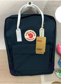 Fjallraven Kanken Classic Casual Backpack Back to School Bag 16 Inches - Navy blue  - Image 2