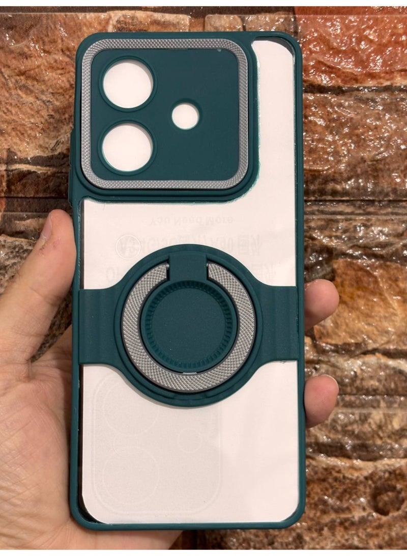 A circular back cover compatible with the phone Oppo A3X / A3 - Image 1