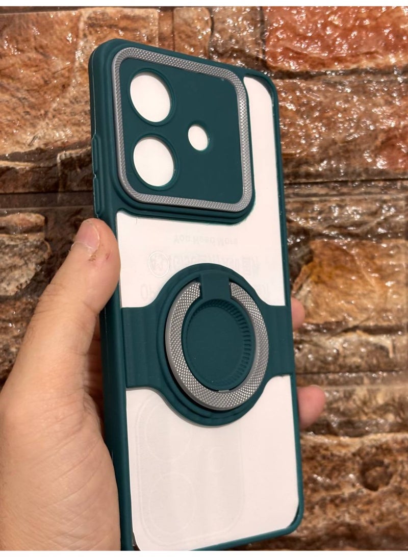 A circular back cover compatible with the phone Oppo A3X / A3 - Image 2