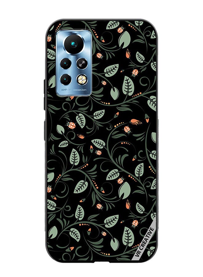 VR CREATIVE Protective Case Cover For Infinix Note 11 Pro Flower Design Multicolour - Image 1