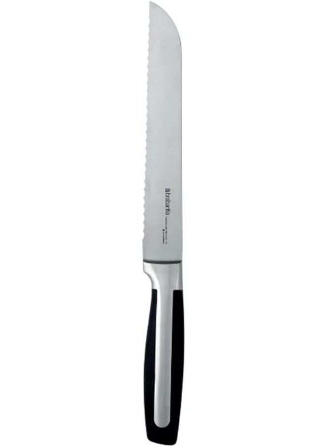 brabantia Stainless Steel Bread Knife ‎41 x 6.78 x 7.19 cm Black - Image 3