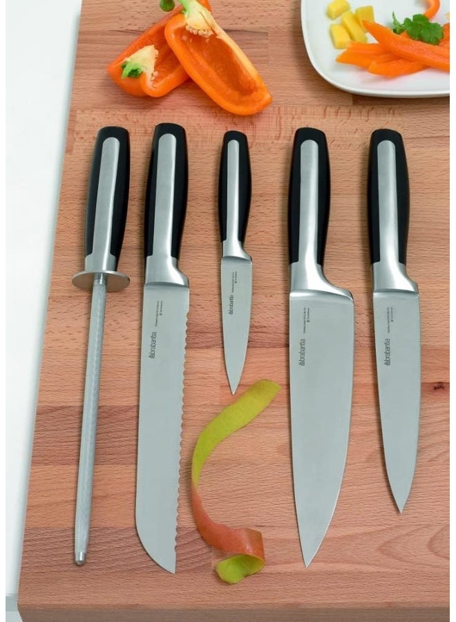 brabantia Stainless Steel Bread Knife ‎41 x 6.78 x 7.19 cm Black - Image 5