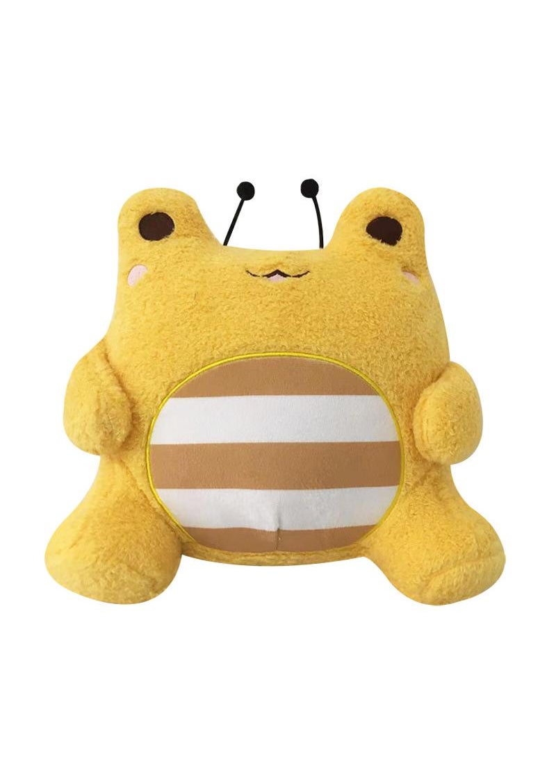 Y&D Cuddle Barn Frog Plush Toy Super Soft Kawaii Froggie Collectible Stuffed Animal Plush Toy Bee Frog 25Cm  - Image 1