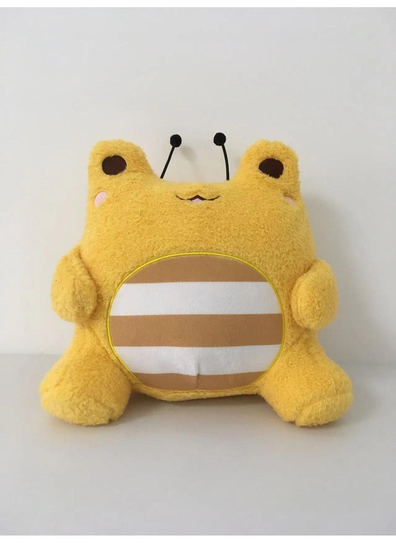 Y&D Cuddle Barn Frog Plush Toy Super Soft Kawaii Froggie Collectible Stuffed Animal Plush Toy Bee Frog 25Cm  - Image 3