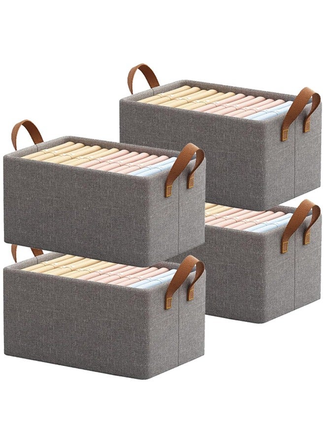 4 Pieces Bedroom Clothes Storage and Organization Box - Image 1