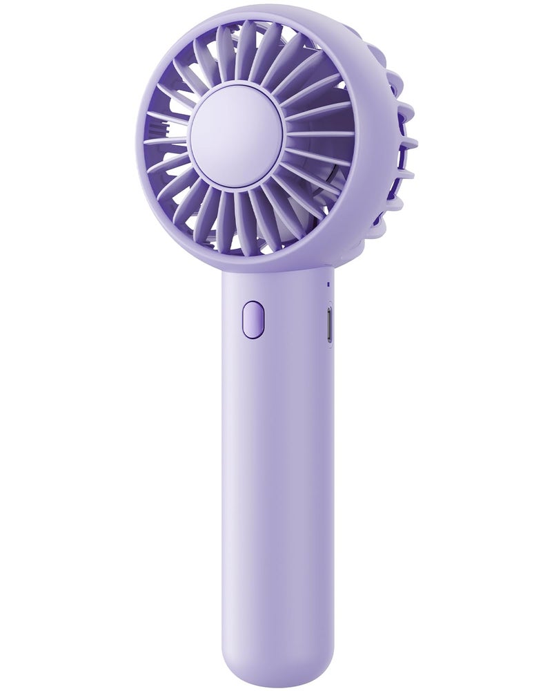 Gaiatop Mini Portable Fan, Powerful Hand Fan Cute Design 3 Speed Personal Small Desk Fan with Base, Lightweight Rechargeable USB Handheld Fan for Girl, Women, Men, Indoor, Outdoor - Image 1