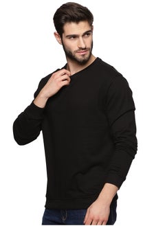 RSO Outfits Premium Cotton Full Sleeves Sweatshirt Black  - Image 3