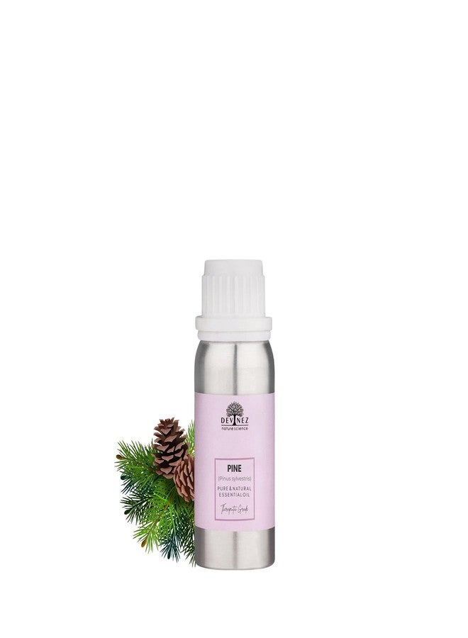 Devinez Pine Essential Oil (100ml) - 100% Pure & Natural in Premium Aluminum Bottle for Reed Diffusers, Aromatherapy - Fresh Forest Aroma - Image 1