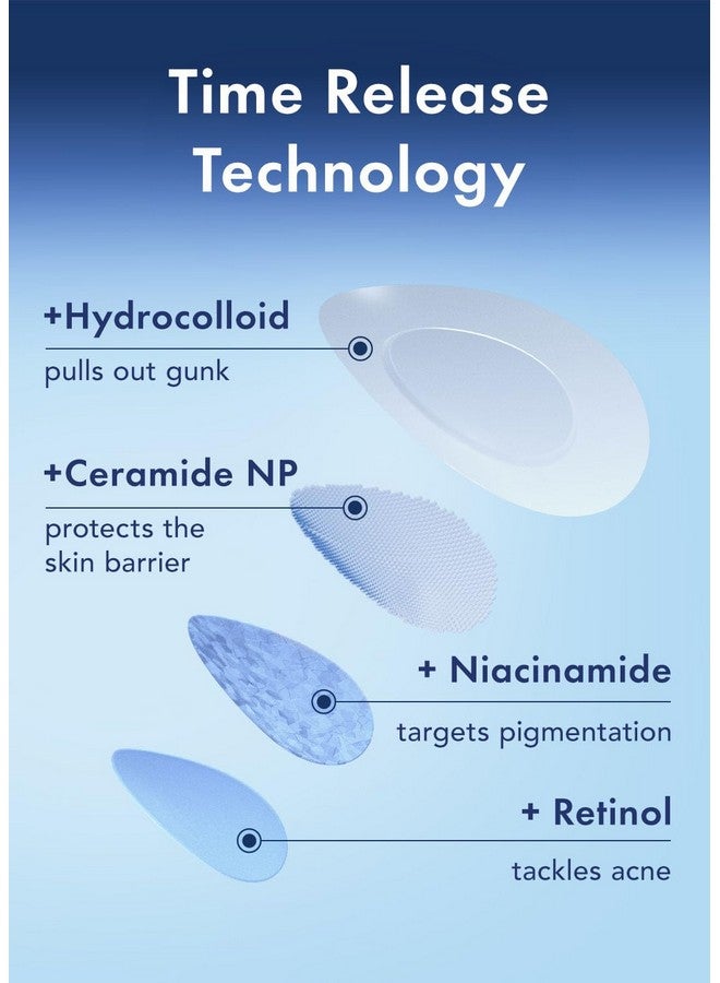 Rael Pimple Patches, Miracle Patch Retinol Spot Cover - Hydrocolloid Acne Patch For Face With Retinol, Blemishes, Zits Absorbing Patch, Breakouts Spot, Pm Advanced Treatment, Facial Sticker (72 Count) - Image 2