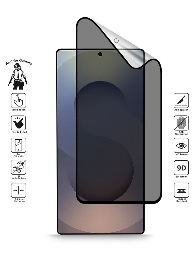 Techie Samsung Galaxy S25 Ultra 2025 Full Cover Matte Ceramic Privacy Screen Protector - Explosion-Proof, Anti-Bubble, Anti-Fingerprint  - Image 5
