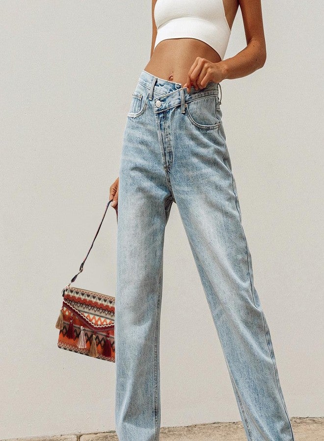 WisePoint Woven Crossbody Bag, Bohemian Clutch Crossbody Bag Woven Straw Purse Straw Crossbody Bag for Women (orange) - Image 4