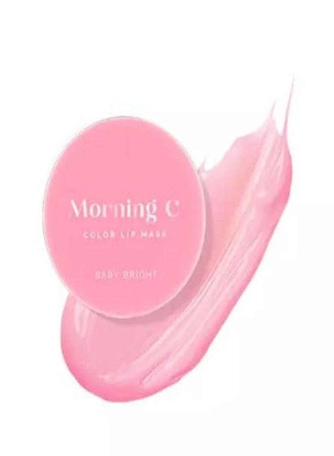 VIRAVIN HOUSEWARE Baby Bright Morning C Color Lip Mask, Berry Jelly, Hyaluronic Acid, Vitamin C & E, Berry Extract - Image 2
